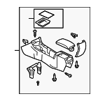 GS3W64420J02 - Body: Console Assembly for Mazda: 6 Image