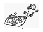 921022F230 - Electrical: Headlamp Assembly for Kia: Spectra5 Image