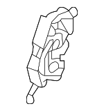 52208221535 - Body: Lock for BMW: 525i, 528i, 540i, X5 Image