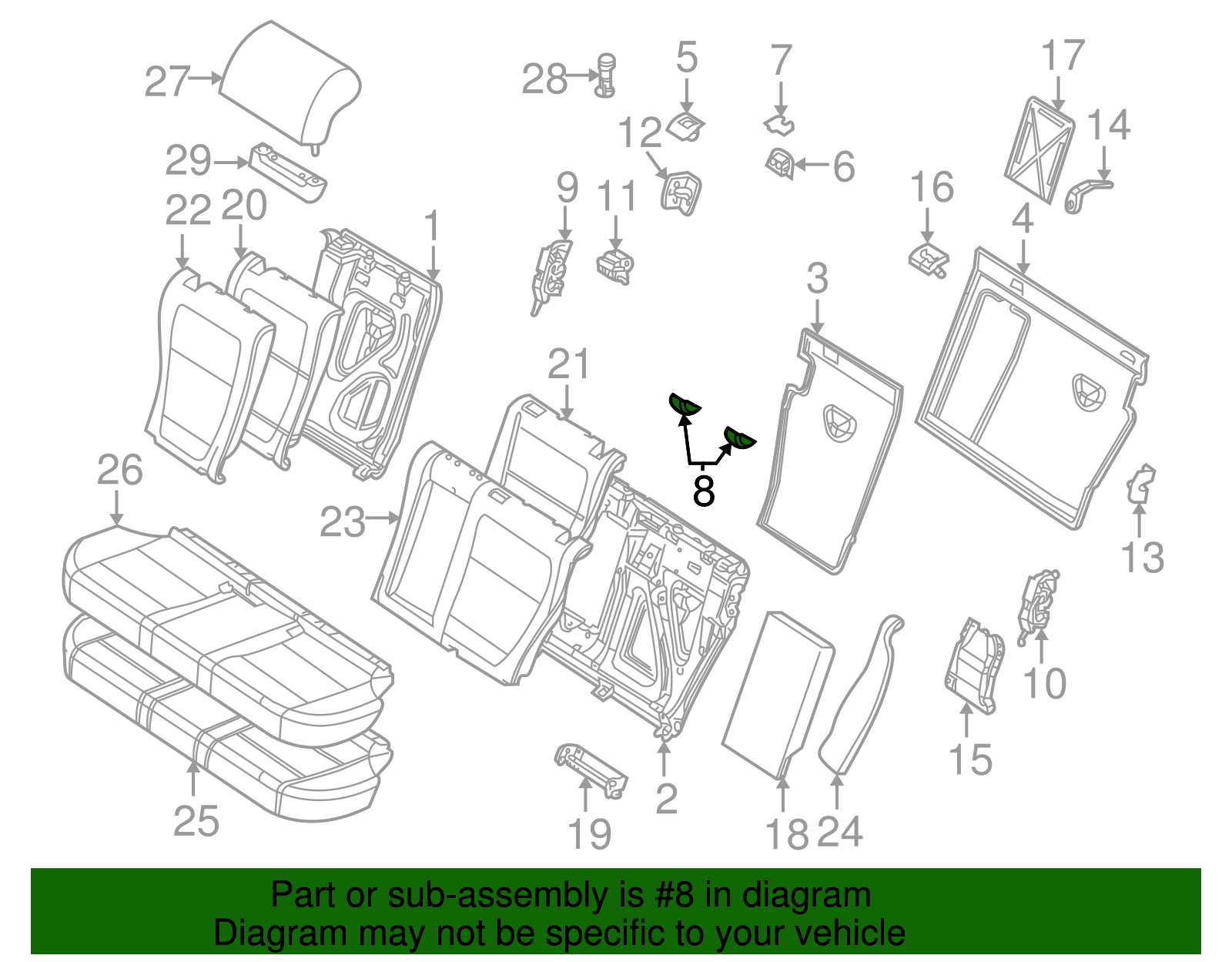 Pivot Cover - BMW (72147007993)