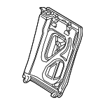 52208099687 - Body: Seat Back Frame for BMW: X5 Image