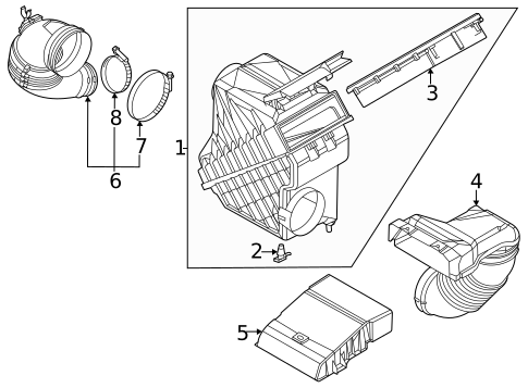 Air Intake for 2023 Genesis GV70 #0