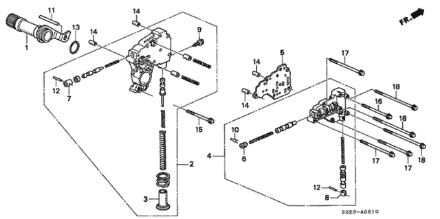 AT Regulator for 1997 Honda Civic #0