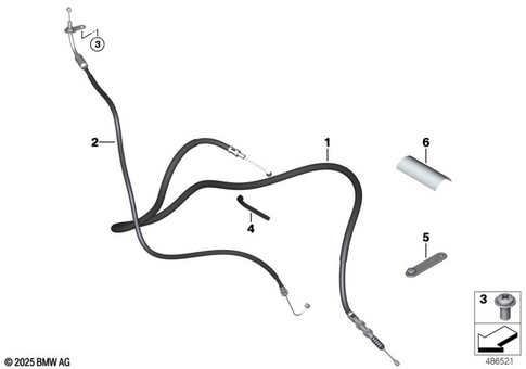 Bowden Cables for 2019 BMW-Motorrad G 310 GS #0