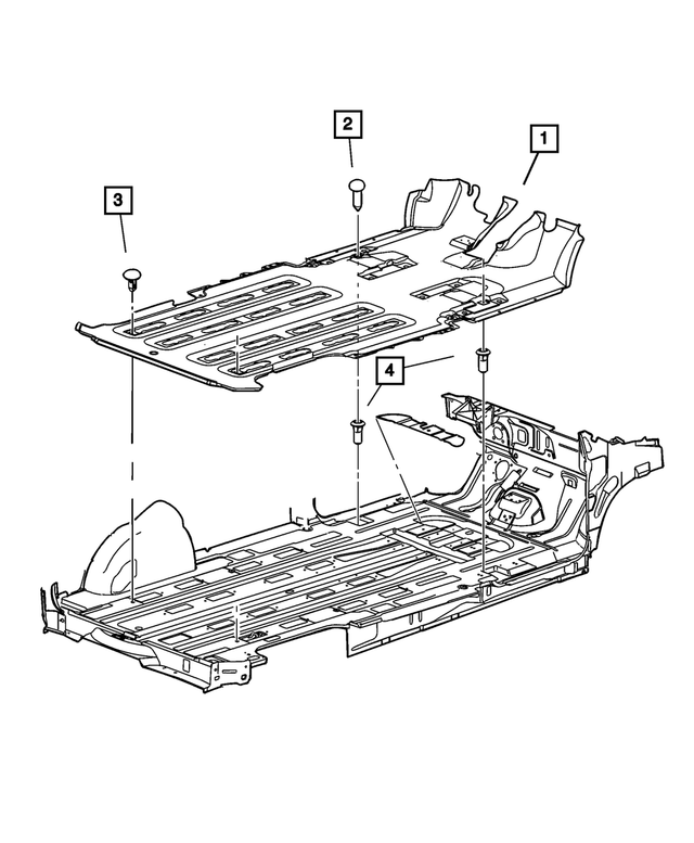 1AE14YQLAA - Interior Trim: Floor Carpet for Mopar Image