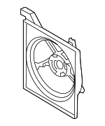 253502F000 - Cooling System: Fan Shroud for Kia: Spectra, Spectra5 Image