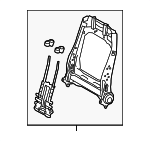 7110306020 - Body: Seat Back Frame for Toyota: Camry Image