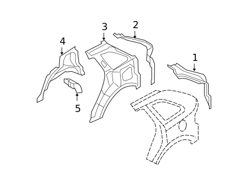 Inner Structure for 2007 Ford Edge #0