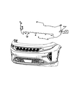 68677888AA - Electrical: Front Fascia Wiring for Jeep: Cherokee Image