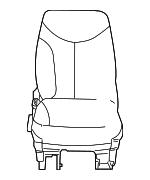 7B0881775B - : Seat Back Pad for Volkswagen: Routan Image