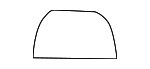 7B0881901EDK5 - Body: Headrest for Volkswagen Image
