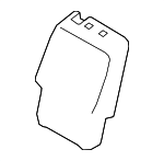 LC5Z7866600AF - : Seat Back Cover for Lincoln: Aviator Image