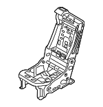 L1MZ99613A10BQ - Body: Seat Frame for Lincoln: Aviator Image