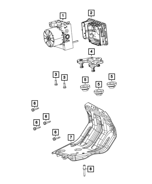 Keys, Modules and Engine Controllers for 2024 Jeep Wrangler #4