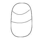 2882865F01 - Body: Pivot Assembly Seal for Nissan: 200SX, Altima, GT-R, Pathfinder, Sentra, Versa Image