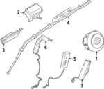 985156TA9A - : Passenger Inflator Module for Nissan Image