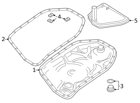 Transaxle Parts for 2006 Volkswagen Phaeton #0