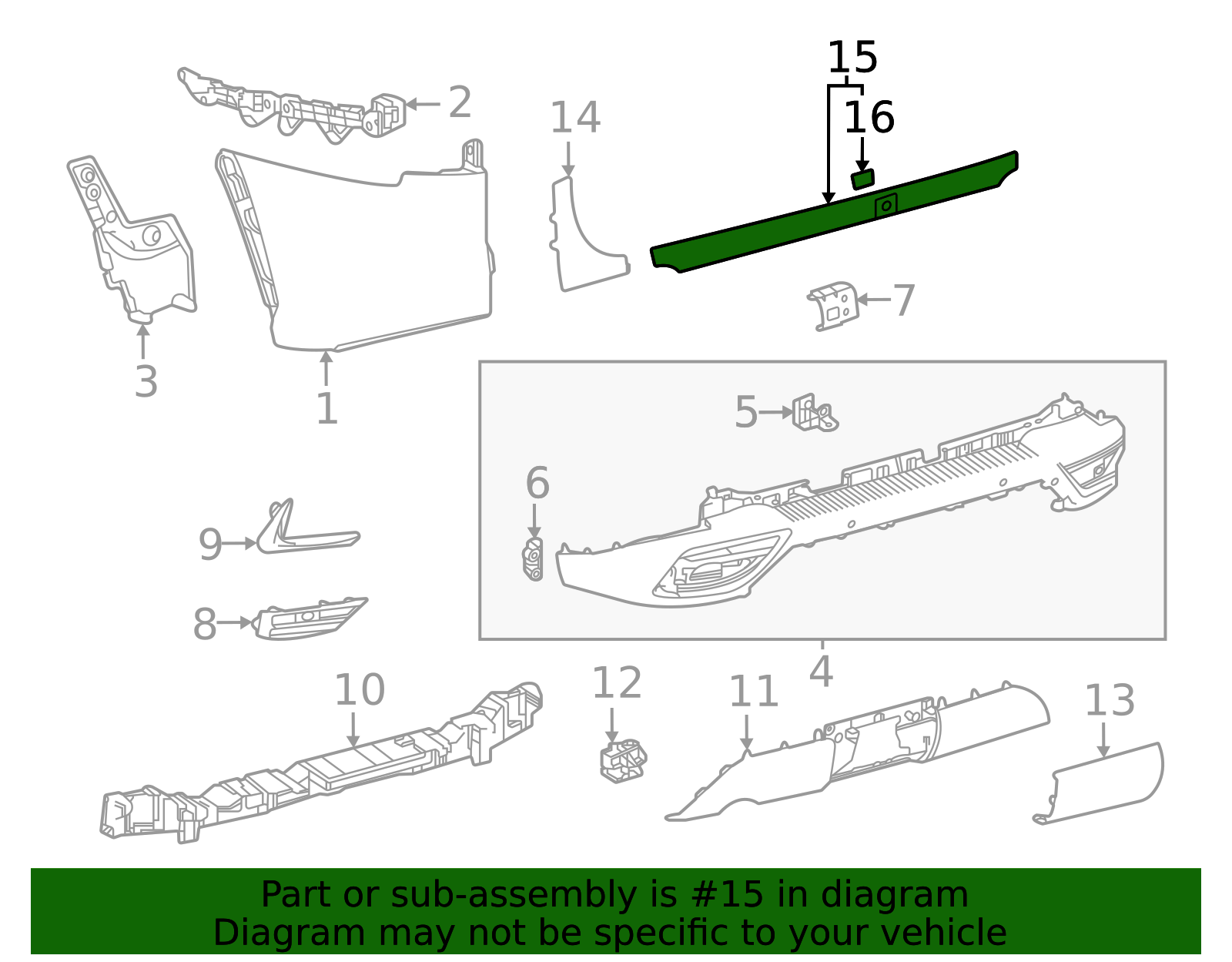 52105-60060 - Center Plate 2022-2025 Lexus | Lexus of Stevens
