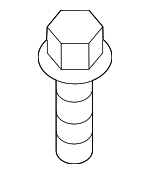 281714R000 - Engine: Air Cleaner Assembly Bolt for Hyundai Image
