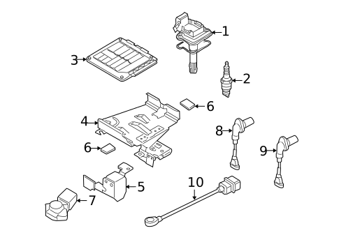 Powertrain Control for 2006 Volkswagen GTI #0
