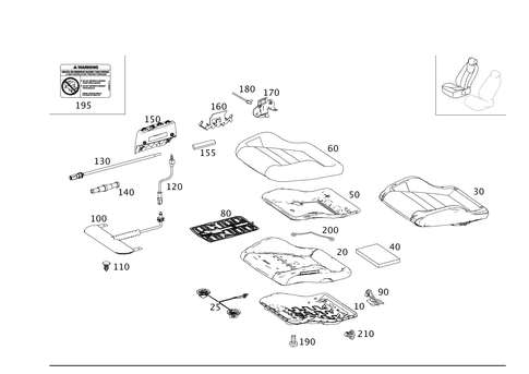 Right Seat for 2016 Mercedes-Benz E550 #0