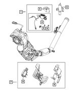 68369983AA - Electrical: Mounting Bracket for Mopar Image