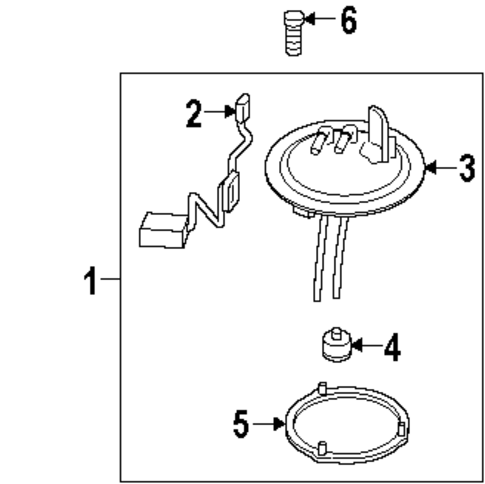 Fuel Pump for 2019 Mazda CX-5 #1
