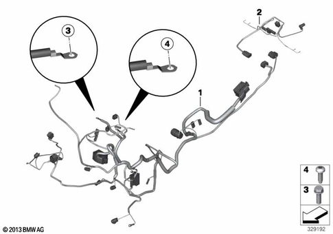 Cable Harness for 2019 BMW-Motorrad S 1000 R #0