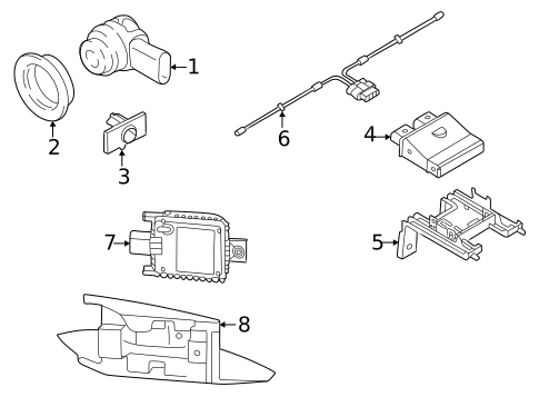 Parking Aid for 2024 Audi A3 Quattro #1