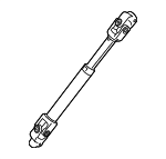 4401A254 - : Lower Shaft for Mitsubishi: Outlander, Outlander PHEV, Outlander Sport Image