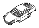 982800049FYGRV - Body: Body Assembly for Porsche: 718 Cayman Image
