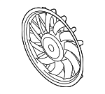 8K0959455R - Cooling System: Fan &amp; Motor for Audi: A4, A4 Quattro, A5, A5 Quattro, allroad, Q5 Image