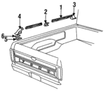 E3TZ9932222B - Body: Rail for Ford: Ranger Image