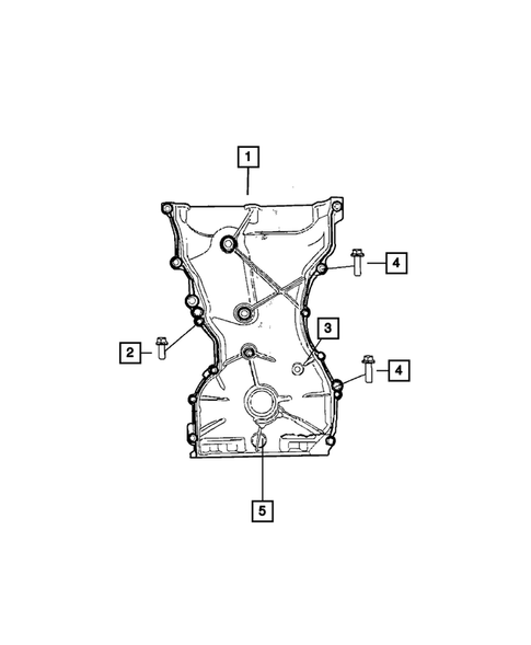 Timing Belt/Chain and Cover and Balance Shaft for 2010 Dodge Caliber #3