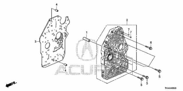 AT Main Valve Body for 2014 Acura TL #0