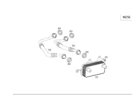 Transmission Cooling for 2021 Mercedes-Benz AMG GT 43 #0