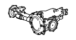 23247595 - Front Drive Axle: Differential for Chevrolet: Silverado 2500 HD, Silverado 3500 HD | GMC: Sierra 2500 HD, Sierra 3500 HD Image