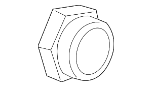 10257766 - Driveline &amp; Axles: Axle Nut for GM Image