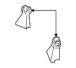 52088220 - Suspension: Suspension Control Arm Bushing for Jeep: Grand Cherokee Image