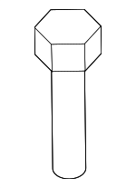 9YA02100C - Engine: Mount Bolt for Mazda: 6 Image