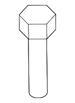 9YA02121NB - Engine: Mount Bolt for Mazda: 6 Image