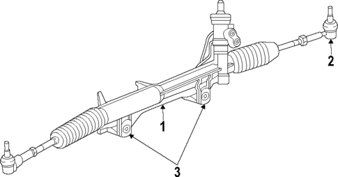 Steering Gear & Linkage for 2010 Dodge Ram 1500 #1