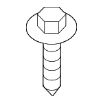 11547421 - Electrical: Headlamp Assembly Bolt for GM Image