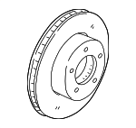 JLM21749 - : Disc Brake Rotor Front for Jaguar: Vanden Plas, XJR, XK8, XKR Image
