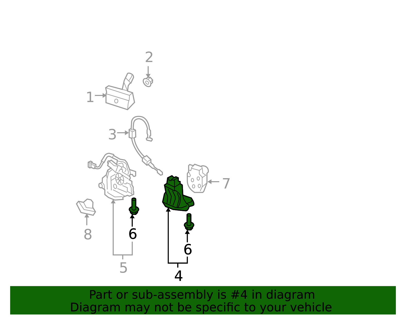 74801-SHJ-A11 - Lock Honda Parts Online