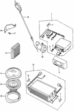 39154672621 - : Bracket, Motor Antenna for Honda Image