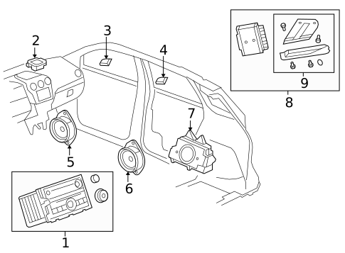 Sound System for 2014 Chevrolet Captiva Sport #0