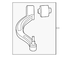 54505J5000 - : Suspension Control Arm for Hyundai Image