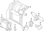284377BM0C - : Sensor Assembly-Distance for Nissan Image