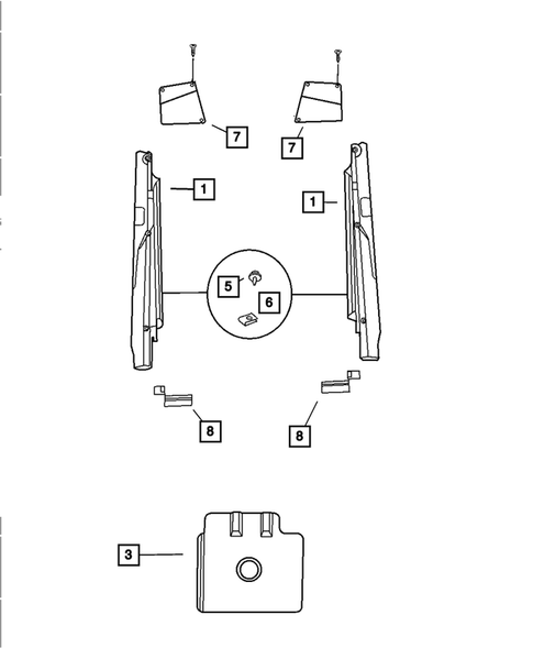 Heat Shields for 2005 Dodge Viper #0
